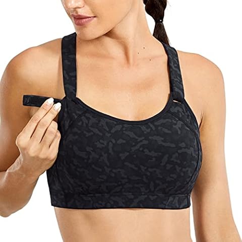 SYROKAN Mujer Sujetador Deportivo Alto Impacto Leopard Multi 2 - A281 95C Cover
