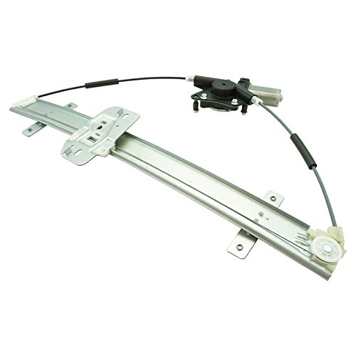 Image of TRQ Front Driver Side Power Window Motor and Regulator Assembly Power One Touch Anti Pinch Compatible with 2005-2010 Honda Odyssey