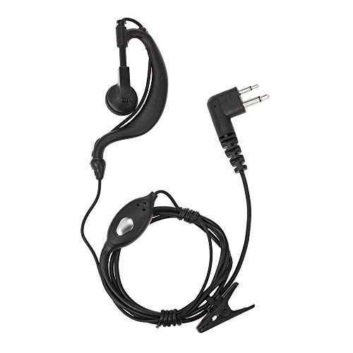 mewmewcat Walkie talkie fone de ouvido com microfone ptt para motorola em dois sentidos de rádio wal