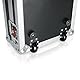 Gator Cases G-TOUR Serie Gitarren Pedalboard mit ATA Road Case, Rollen und Ziehgriff; Groß: 60 x 28 cm (G-TOUR PEDALBOARD-LGW), Schwarz