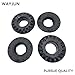 WayJun 4PCS Rear Upper Lower Coil Spring Insulator Kit Compatible with Grand Cherokee WJ/WG 1999 2000 2001 2002 2003 2004 Repacle# K160061 K160042 52088346AB 52088402AB