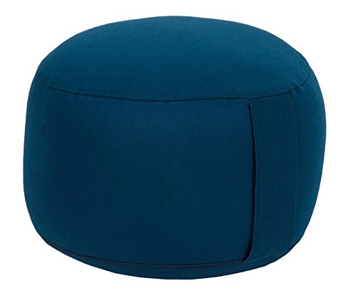Yogabox cojín de meditación Rondo Grande Gots, Jeans Azul