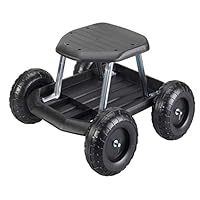 Algopix Similar Product 3 - Rolling Garden Cart Scooter with Seat