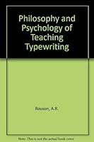 Philosophy and psychology of teaching typewriting 0538244305 Book Cover