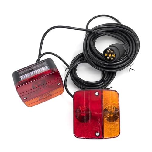Frein stop et feux circulation LED 12V complets pour remorque
