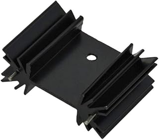 5PCS MOS Transistor Tube Heatsink Radiator Cooler Radiator 25X34X12MM Heat Sink FINS IC