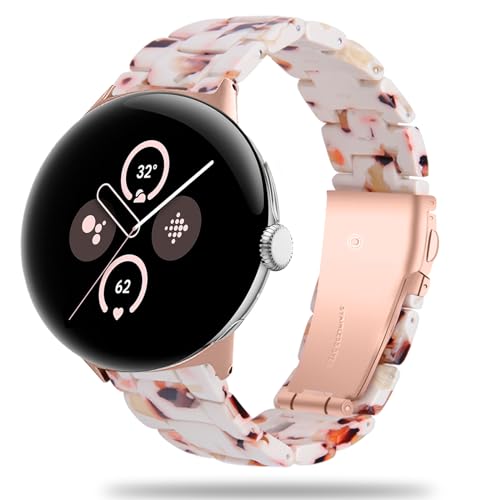 Miimall Resin Strap for Google Pixel Watch 4/3/2/1 41mm