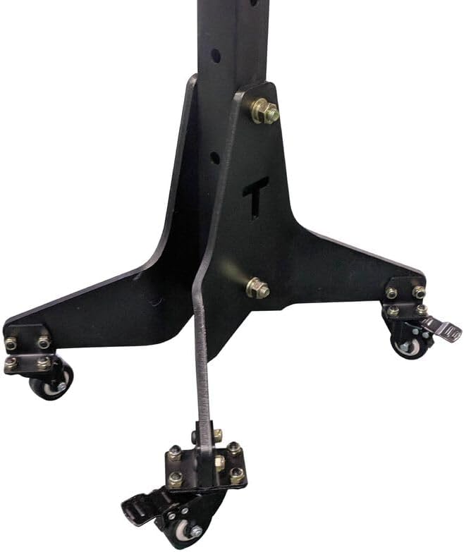 Miniatura 3 de Titan Fitness Perchas de soporte de tiza portátiles independientes