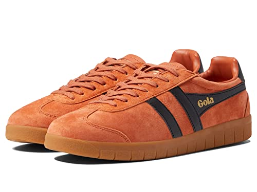 Image of Gola Hurricane Suede Moody Orange /Black /Gum 11 D (M)