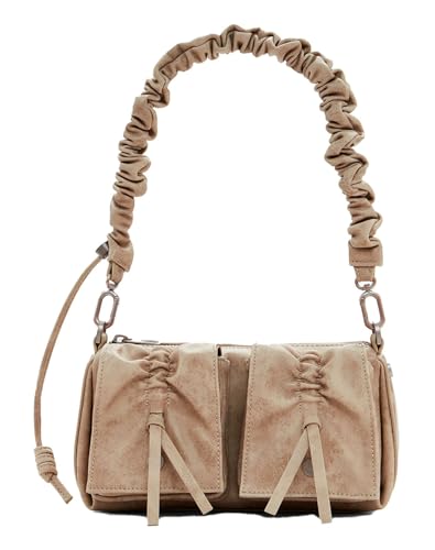 Sac porté croisé Desigual blanc compact au design moderne