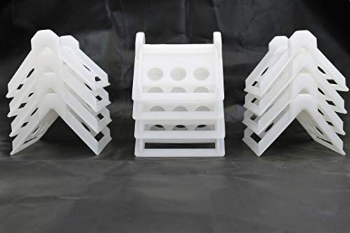 White Plastic Corner Edge Protectors for Cargo Loads (Pack of 12)