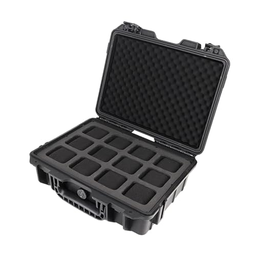 Kioware 大型トラベルウォッチオーガナイザーケース 枕付き キャリーケース 腕時計やブレスレット用収納ボックス, 12スロット