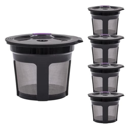 K-cuupS Cápsulas Reutilizables: Filtros Durables Permanentes, Cápsulas Universales Rellenables, Accesorios Ecológicos | Compatible Con Los Fabricantes De Café Keurigg 2.0 Y 1.0 Mini Plus. Filtro De