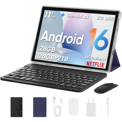Image of TUOHAITIME 2026 Upgraded Android 16 Tablet, 11 inch Android Tablets
