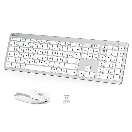 iClever GK08 recargable combo completo