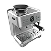 Cecotec Macchina da Caffè Espresso da 20 Bar Power Espresso 20 Barista. 2250W, Manometro, 2 Thermoblock, Lancia Vapore Orientabile, Contenitore per Caffè in Grani e Macinacaffè con 20 livelli