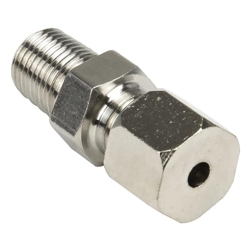 Tuerca de montaje FTARA05 PT de 1/8" para termopar con sonda de 3.0mm 3