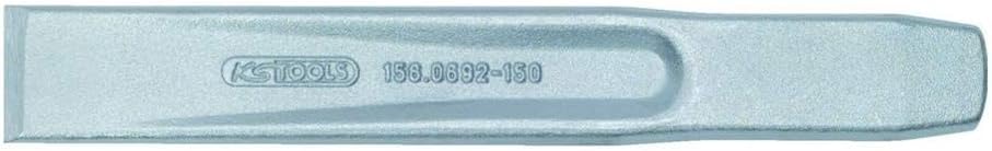 KS TOOLS Flat Chisel, Oval, 150x21mm, Silver
