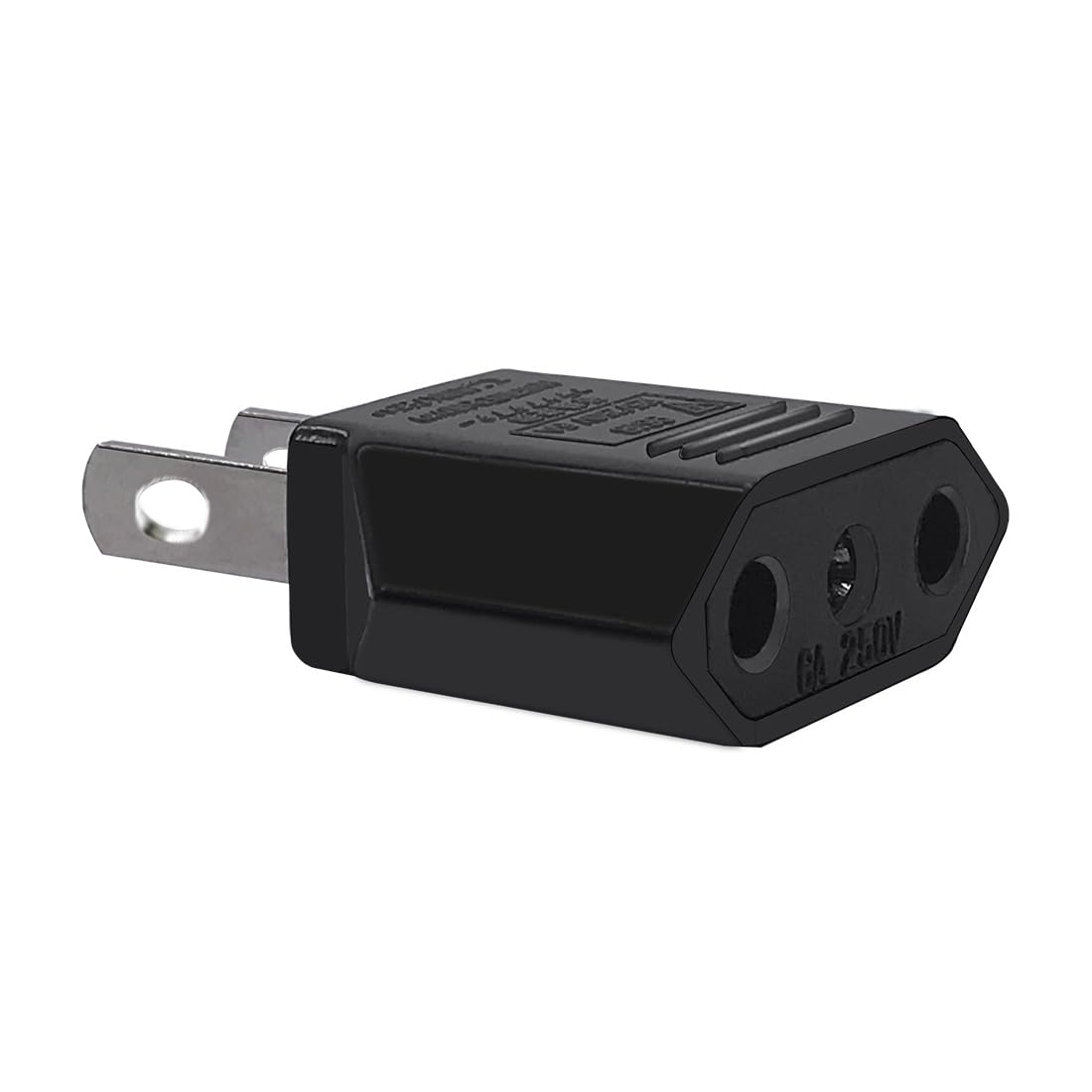 10-Pack EU To US Power Plug Adapters – Travel Converter For Europe To USA Outlets