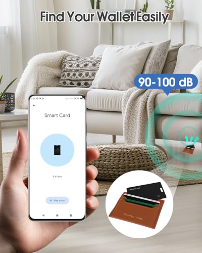 Zoilytech Wallet Tracker Card for Android,Rechargeable Tag Wallet Finder, Thin and Light Smart Card IP68 Waterproof Tracker Item Locator for Google Find Hub App(Android Only) - image 3