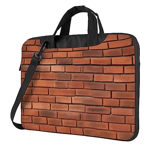 Sac ordinateur portable briques rouges imperméable contre les chocs et la pluie
