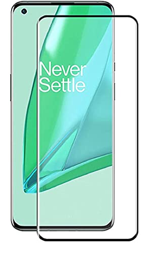 Image of Tempered Glass Screen Protector Compatible for ONE Plus NORD 2 5G Full Screen Coverage (Except Edges) and Free Complete Easy Installation kit