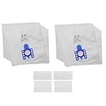 Vacspare 20 Pack Vacuum Cleaner Bags For Miele Classic C1 Junior PowerLine Cylinder Vacuum Cleaners