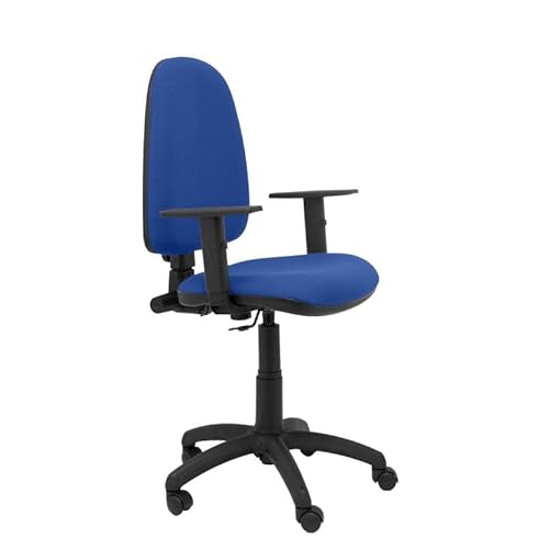 Piqueras y Crespo Silla AYNA Bali Azul Brazos Regulables Oficina, Tela, 115x46x40 cm Cover