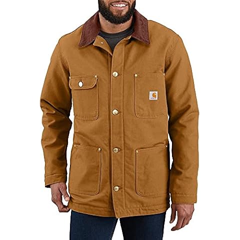 Carhartt Men's Blanket-Lined Chore Coat Cover