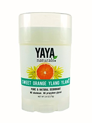NATURAL DEODORANT, SWEET ORANGE YLANG YLANG, NATURAL and ORGANIC INGREDIENTS, EXTRA STRENGTH, EFFECTIVE, ALL NATURAL DEODORANT that WORKS, No ALUMINUM, No PROPYLENE GLYCOL, By YAYA Organics