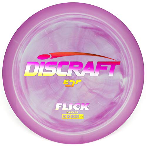 Discraft ESP Flick Distance Driver Golf Disc [Colors May Vary] - 170-172g