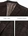 VENNYNG Classic Suede Suit Jacket for Kid Boy Day Children Formal Outfits School Activities Tailor-Made Fashion Blazer Emerald