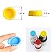 Bottle Caps, Beer Bottle Caps Silicone Reusable Glass Bottle Stopper Hat, Prevent Spillage Sealer Cover for Beer, Soda, Soft Drink, Beverages, HomeBrew, 12 Packs Kitchen Gadgets Kit Multicolor