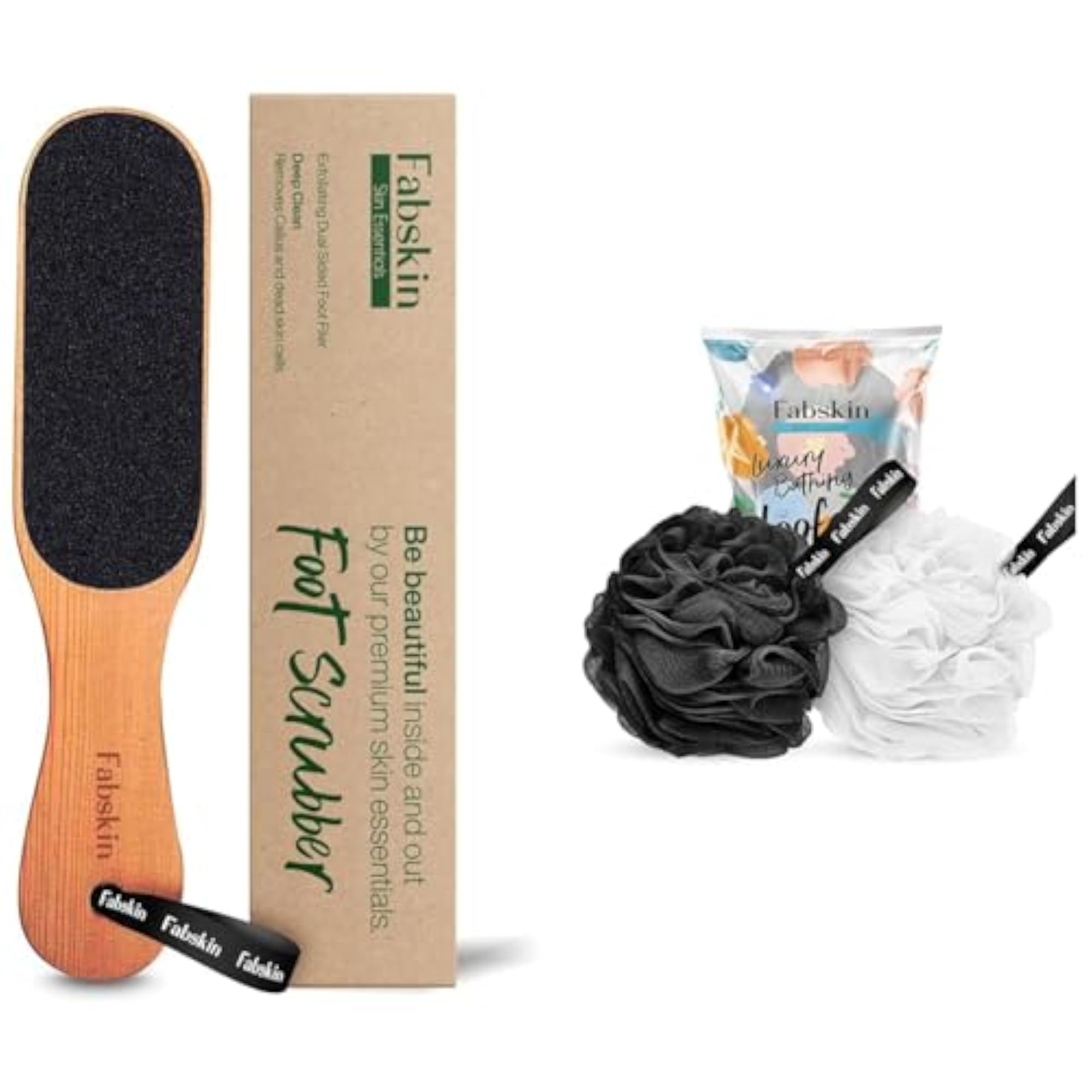 Wooden Foot Scrubber for Dead Skin Removal
