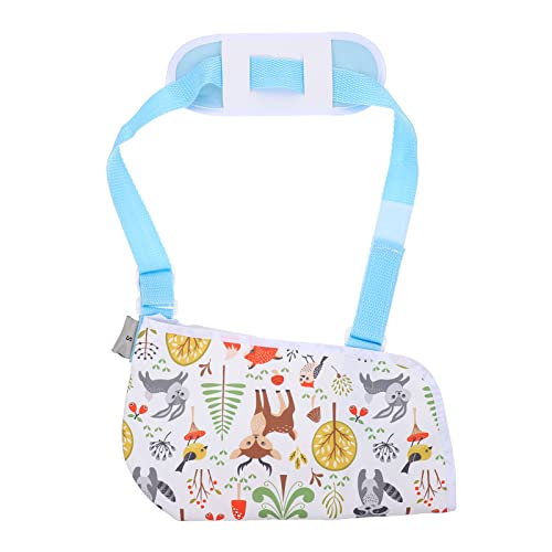 Healeved Cabestrillo de Brazo para Niños Inmovilizador de Hombro para Niños Cabestrillo de Brazo para Niños Ducha de Animales de Dibujos Animados Cover