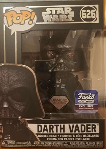 Funko Pop! Star Wars Darth Vader 626 Diamond Collection Hollywood Exclusive
