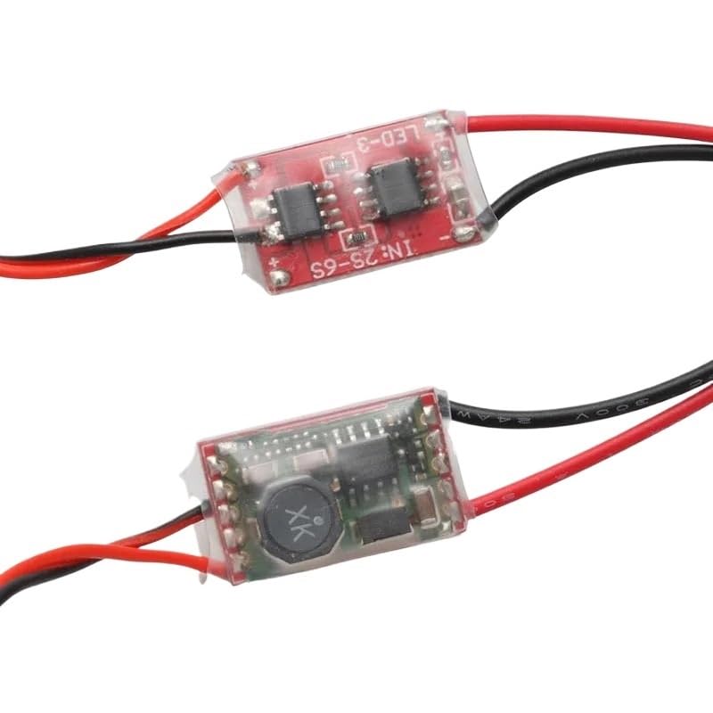 Luce stroboscopica a LED da 10 W 5-26 V Doppio flash singolo for drone RC