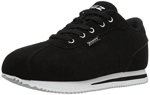Lugz Men's Metric Fashion Sneaker, Black/White, 11 M US