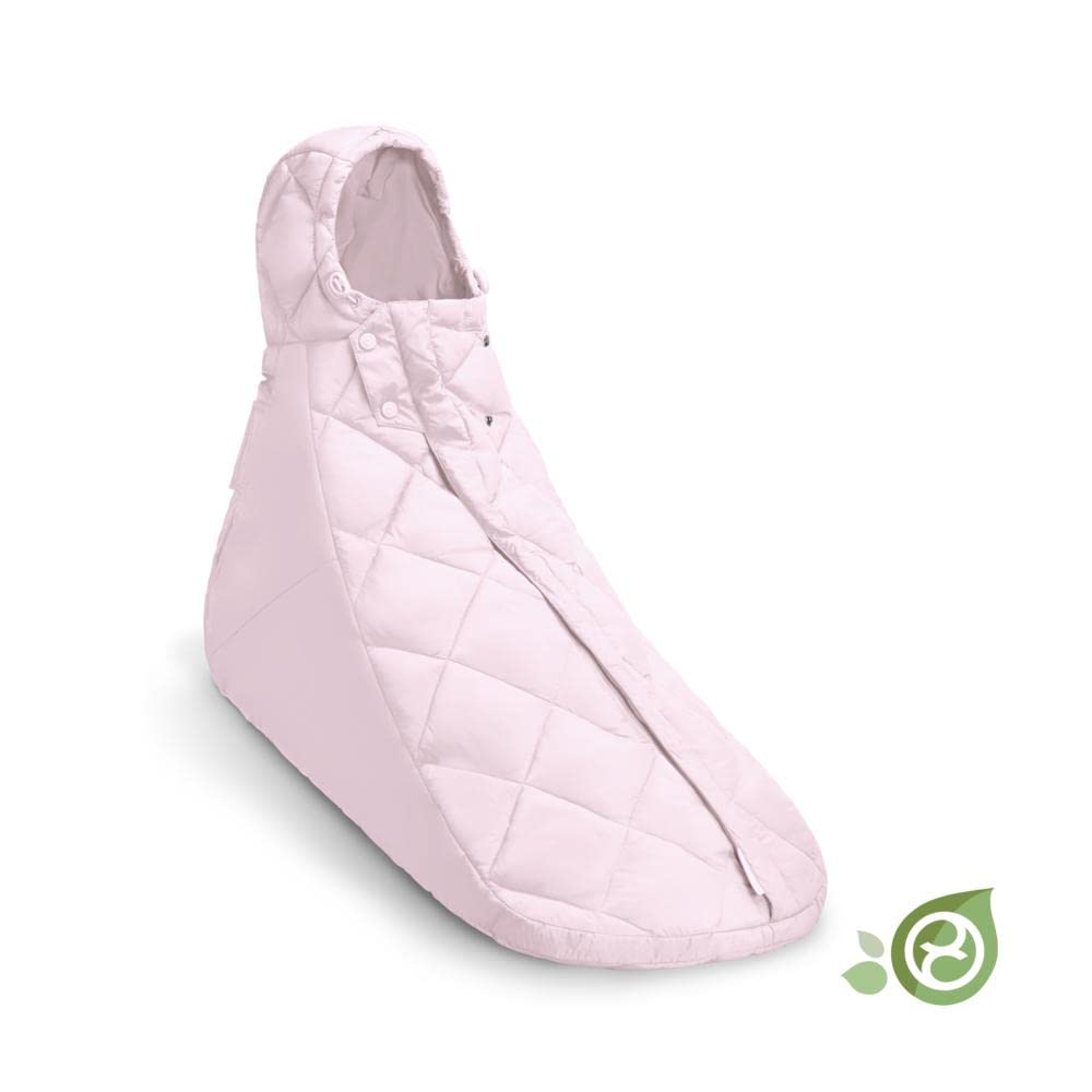 CYBEX Gold Chancelière Snøgga Mini 2, Pour Coques Bébé, de la Naissance à env. 24 mois, TOG 4, Powdery Pink
