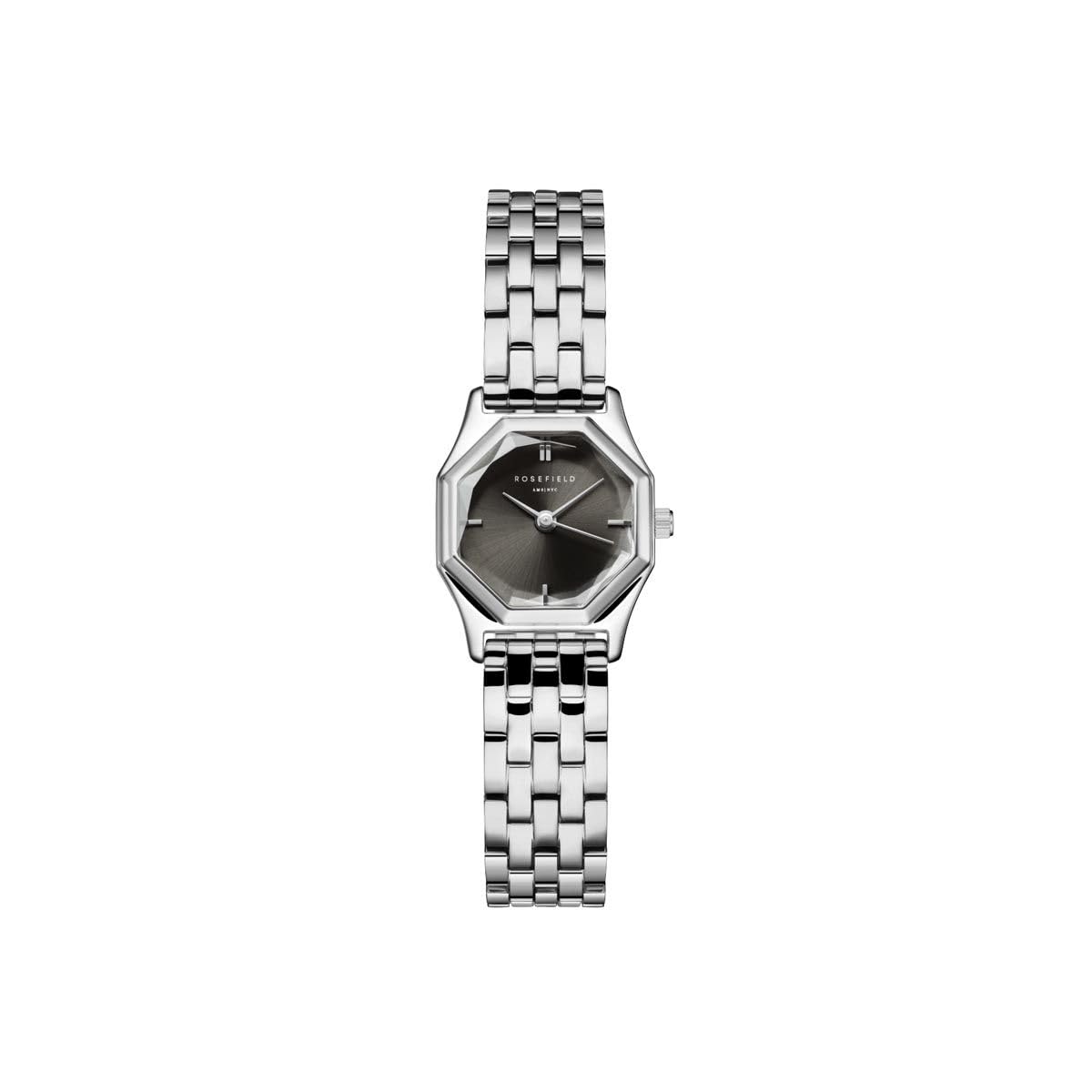 Sponsored Ad – GGSSS-G05 Women's Quartz Watch - 22 x 28 mm - Black Dial - Silver Steel Strap
