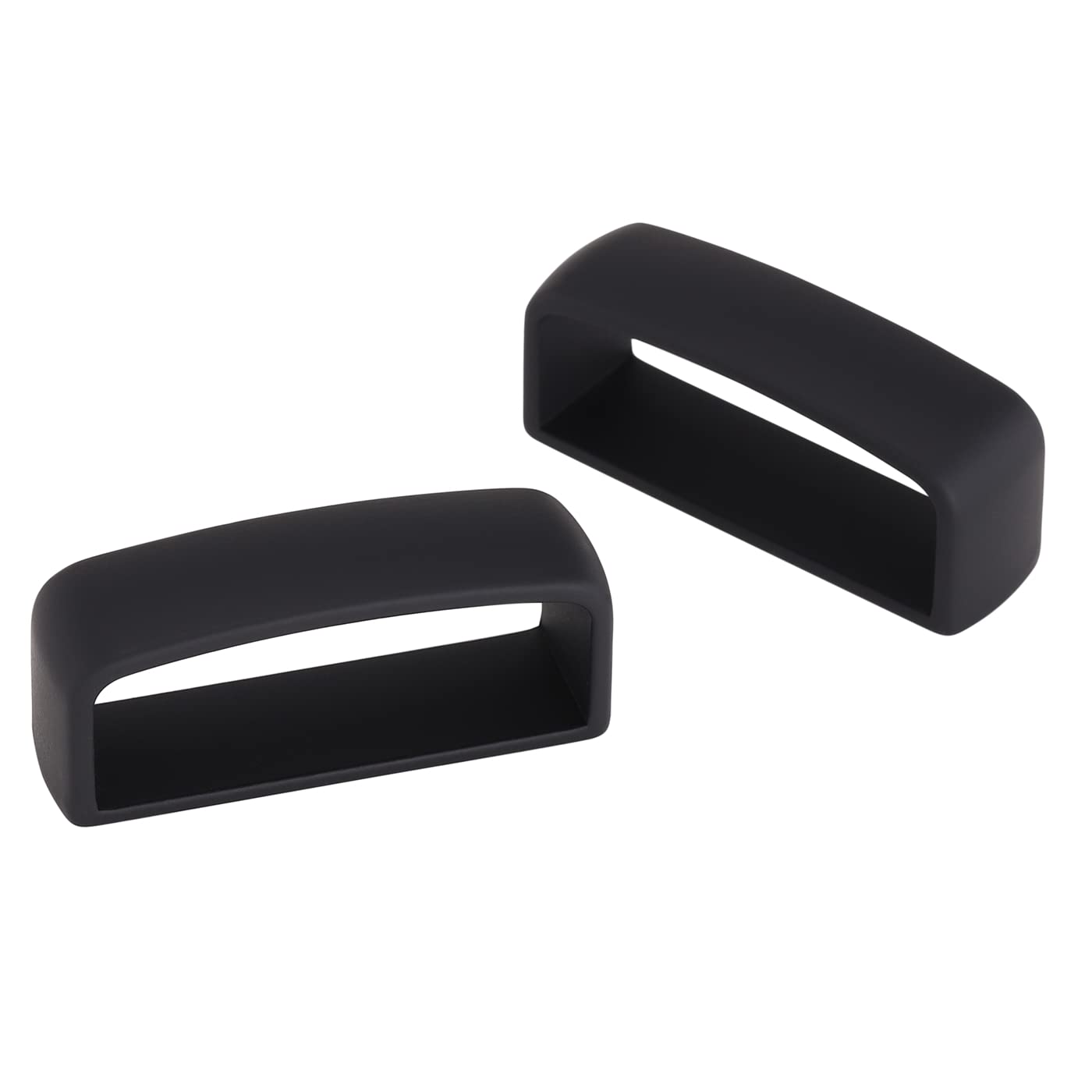 Cintura Loop Keepers 1 1/2 "(38mm-40mm) Passanti per cintura in metallo antiscivolo nero satinato accessori fibbia per cintura da uomo