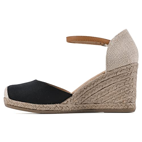 WHITE MOUNTAIN Women's Mamba Espadrille Wedge Sandal4