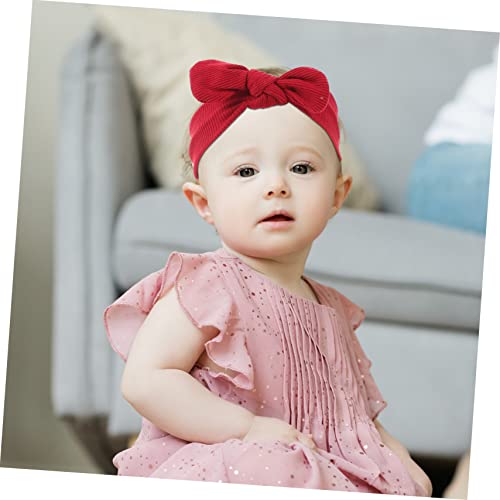 UPKOCH 4 Unidades Acessórios Para O Cabelo Tiaras Com Nó Laços Cabelo Para Bebês Laços Cabelo Para L