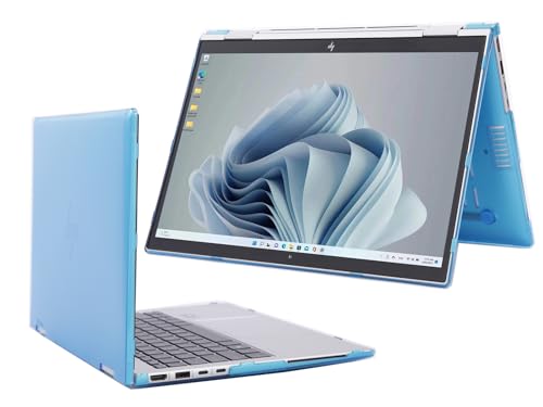 mCover Schutzhülle nur kompatibel mit HP EliteBook 830 | 835 G9 / G10 & Elite x360 830 G9 / G10 2-in-1 Windows-Laptop (passend für andere HP-Modelle) – Aqua