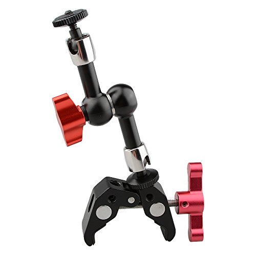 CAMVATE Magic Arm mit 7" Gelenkige Super Clamp für Kamera Monitor Cover