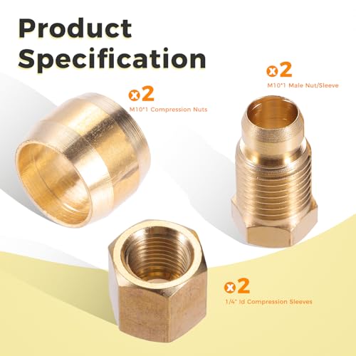 Etermeta 1/4'' Pilot Tube With Fitting Kit thumb #1