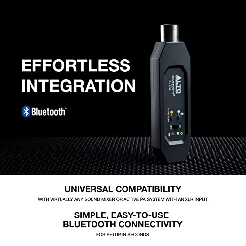 Alto Professional BLUETOOTH TOTAL 2 Xlr Equipped Rechargeable Bluetooth Receiver For Mixing Desk / Audio Mixer Setups And Active Pa Systems thumb #2