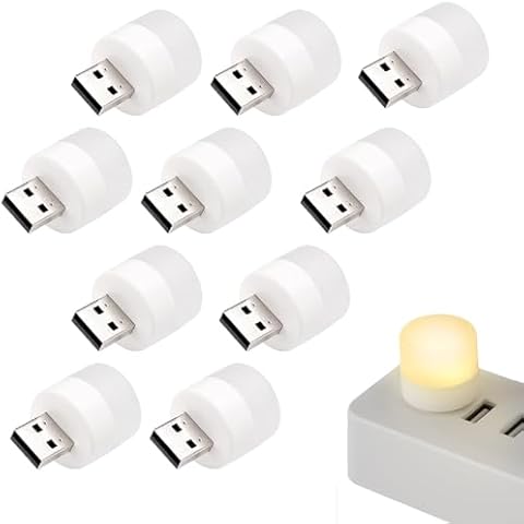 HVZUM 10PCS USB Night Light Cover