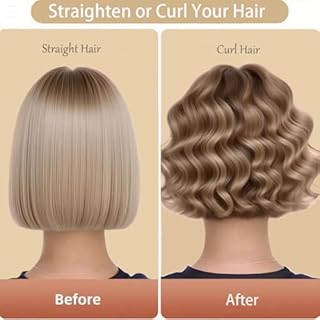 Fitdafit Spazzola per arricciacapelli senza fili, spazzola ad aria calda, ferro arricciacapelli portatile, spazzola termica 3 in 1, mini spazzola da viaggio, ricaricabile