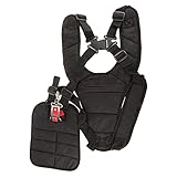 tesss 刈払機 肩掛け バンド 肩掛けハーネス 背負い式 草刈り機 肩掛けベルト ダブル型ワイド 腰パッドつき 刈払機用品 農業器具 防振ソフトショルダー